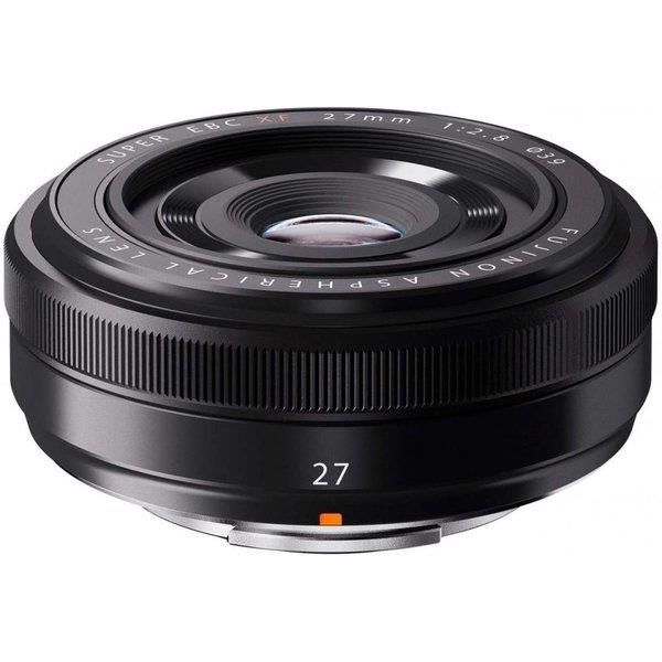 【中古】フジフィルム FUJIFILM 単焦点広角レンズ XF27mmF2.8 B ブラック