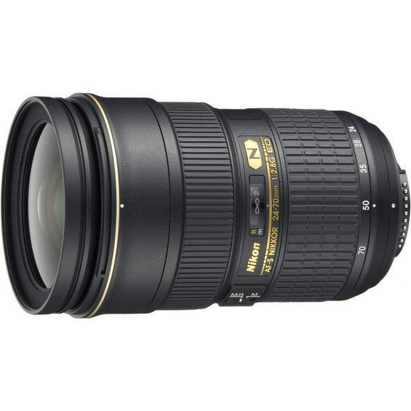 【中古】ニコン Nikon 標準ズームレンズ AF-S NIKKOR 24-70mm f/2.8G ED フルサイズ対応