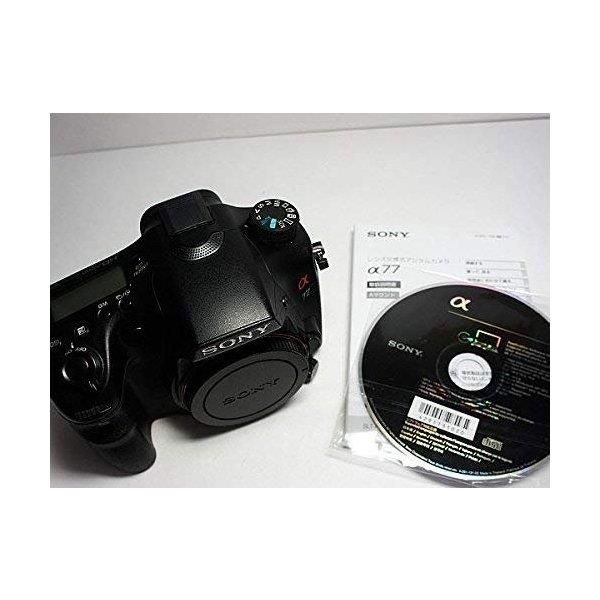 【中古】ソニー SONY α77 ズームレンズキット DT 16-50mm F2.8 SSM付属 SLT-A77VQ