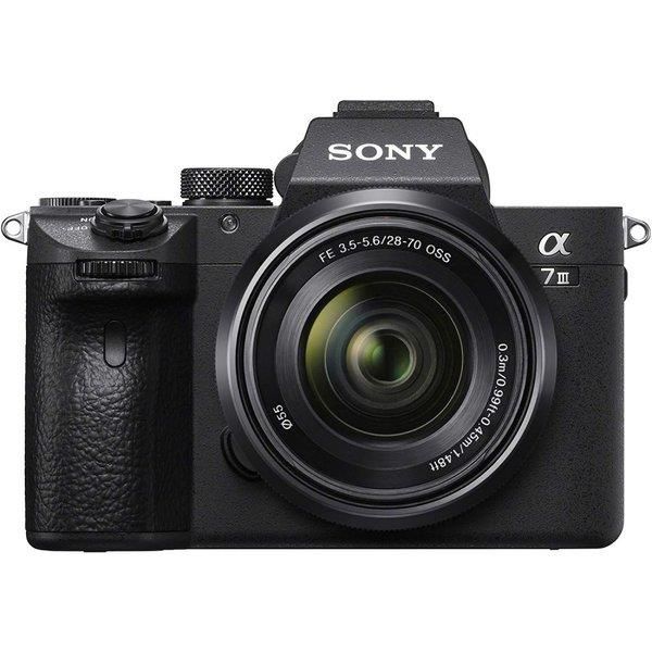 【6/1限定!全品P3倍】【中古】ソニー SONY α7 III ズームレンズキット FE 28-70mm F3.5-5.6 OSS ILCE-7M3K SDカード付き