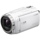 【中古】ソニー SONY ビデオカメラHDR-CX675 32GB 光学30倍 ホワイト Handycam HDR-CX675 W