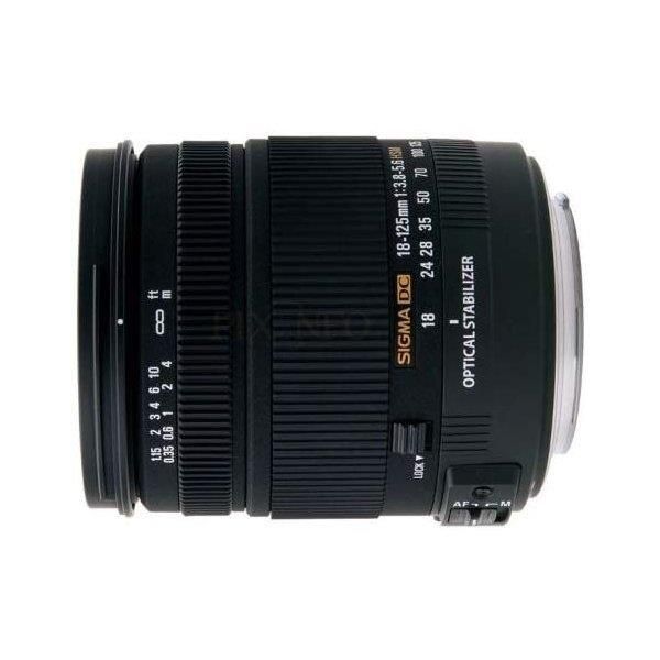 【中古】シグマ SIGMA 18-125mm F3.8-5.6 DC