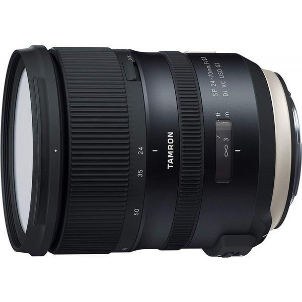 【5/23~5/27限定 最大4,000円OFF 5/25限定で最大P3倍】【中古】タムロン TAMRON 大口径標準ズームレンズ SP24-70mm F2.8 Di VC USD G2 キヤノン用 フルサイズ対応 A032E