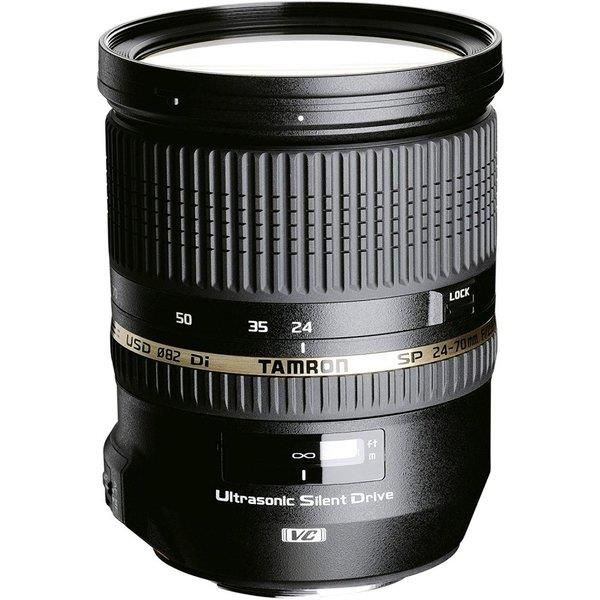 【5/23~5/27限定 最大4,000円OFF 5/25限定で最大P3倍】【中古】タムロン TAMRON 大口径標準ズームレンズ SP 24-70mm F2.8 Di VC USD ニコン用 フルサイズ対応 A007N