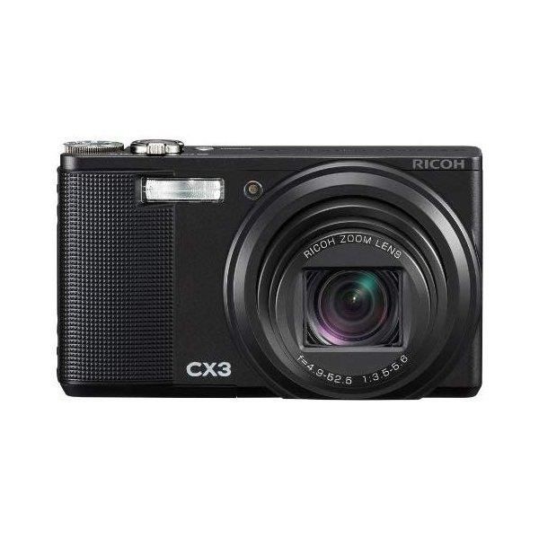 【5/9~5/16限定 最大4,000円OFF 5/10, 5/15限定で最大P3倍】【中古】リコー RICOH CX3 ブラック CX3BK SDカード付き