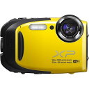 【中古】フジフィルム FUJIFILM XP70Y イエロー F FX-XP70Y SDカード付き(2)