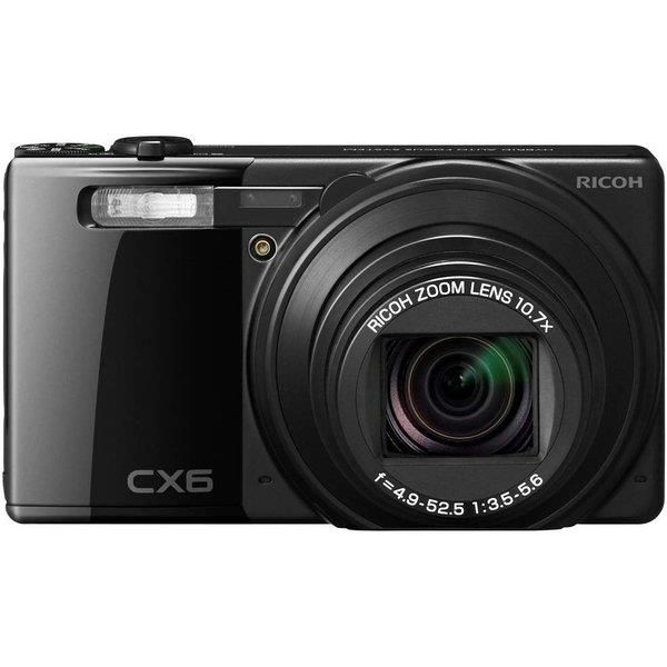 【5/9~5/16限定 最大4,000円OFF 5/10, 5/15限定で最大P3倍】【中古】リコー RICOH CX6ブラック CX6-BK SDカード付き