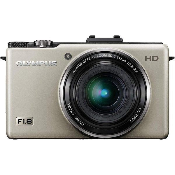 【中古】オリンパス OLYMPUS XZ-1 シルバー プレミアムキット SDカード付き