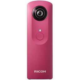 【4/24~4/27限定!最大4,000円OFF&4/25限定で最大P3倍】【中古】リコー RICOH THETA m15 ピンク 全天球 360度カメラ SDカード付き