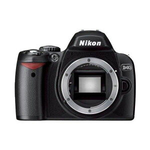 【中古】ニコン Nikon D40 ブラック ボディ D40B