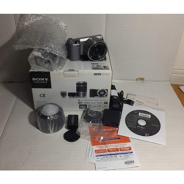 【中古】ソニー SONY α NEX-5T ダブル