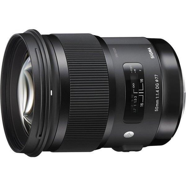 【中古】シグマ SIGMA 単焦点標準レンズ Art 50mm F1.4 DG HSM ニコン用 フルサイズ対応 311551