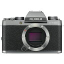 【中古】フジフィルム FUJIFILM ミラーレス一眼 X-T100ダークシルバー X-T100-DS