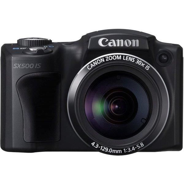 【中古】キヤノン Canon デジタルカメラ PowerShot SX500IS 約1600万画素 光学30倍ズーム ブラック PSSX500IS