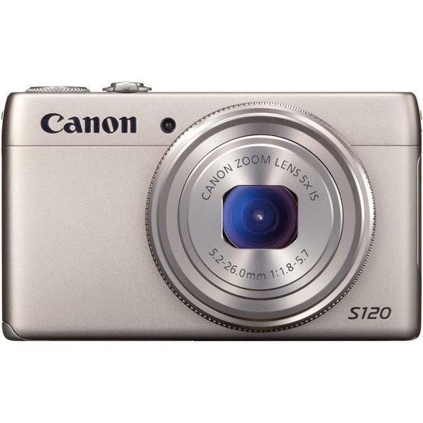 【8/24~8/27限定!最大4,000円OFF&8/25限定で最大P3倍】【中古】キヤノン Canon デジタルカメラ PowerShot S120 シルバー F値1.8 広角24mm 光学5倍ズーム PSS120 SLのサムネイル