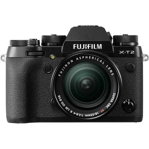 【中古】フジフィルム FUJIFILM X-T2 レンズキット X-T2LK-B