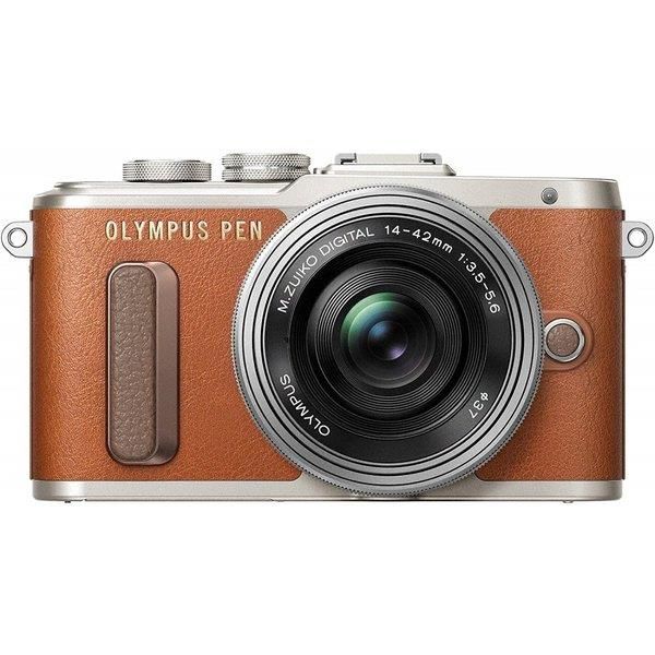 楽天カメラFanks-PROShop 楽天市場店【中古】オリンパス OLYMPUS E-PL8 レンズキット ブラウン