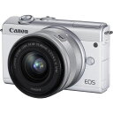 キヤノン Canon EOS M200 標準ズームキット ホワイト EOSM200WH-1545ISSTMLK