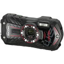 【中古】リコー RICOH 防水デジタルカメラ リコー RICOH WG-30 エボニーブラック 防水12m耐ショック1.5m耐寒-10度 リコー RICOH WG-30 BK 04591(2)