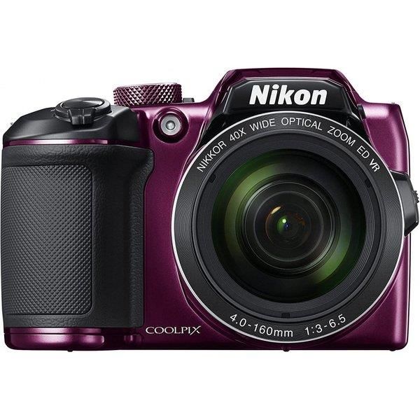 【5/23~5/27限定 最大4,000円OFF 5/25限定で最大P3倍】【中古】ニコン Nikon デジタルカメラ COOLPIX B500 光学40倍ズーム 1602万画素 単三電池 プラム B500PU