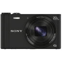 ソニー SONY デジタルカメラ Cyber-shot WX300 2110万画素 光学20倍 ブラック DSC-WX300 B