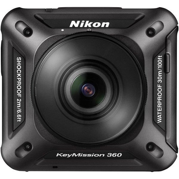 ニコン Nikon 防水アクションカメラ KeyMission 360 BK ブラック