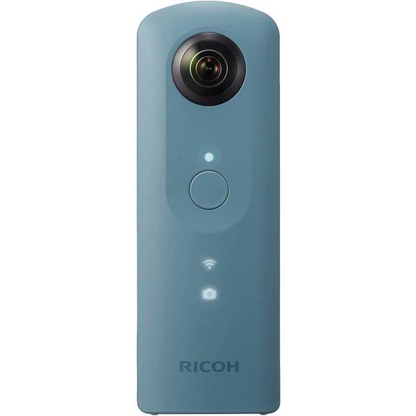 【中古】リコー RICOH 360度カメラ リコー RICOH THETA SC ブルー 全天球カメラ 910743