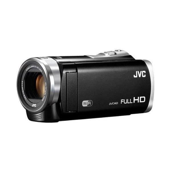 【中古】JVCケンウッド ビデオカメラ EVERIO GZ-EX370 内蔵メモリー32GB クリアブラック GZ-EX370-B