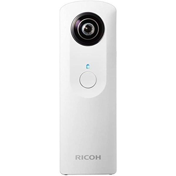 【6/1限定!全品P3倍】【中古】リコー RICOH デジタルカメラ リコー RICOH THETA m15 ホワイト 全天球 360度カメラ 0910700