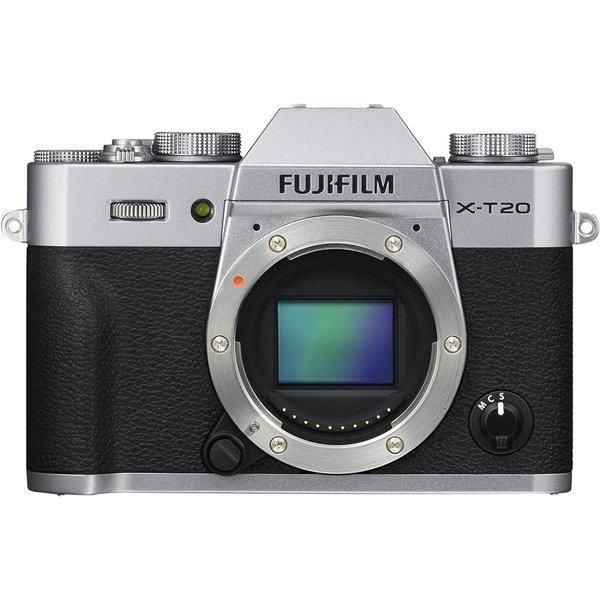 【中古】フジフィルム FUJIFILM ミラーレス一眼 X-T20 ボディ シルバー X-T20-S