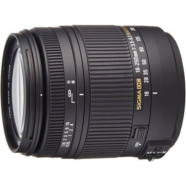 楽天市場】sigma 高倍率ズームレンズ 18－250mm f3．5－6．3 dc
