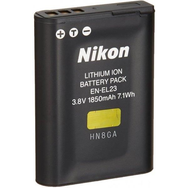 【中古】ニコン Nikon Li-ion リチャージャブルバッテリー EN-EL23