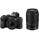 【中古】ニコン Nikon Z50 ダブルズームキット NIKKOR Z DX 16-50mm NIKKOR Z DX 50-250mm付属 Z50WZ ブラック