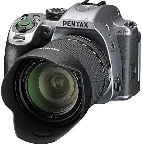 【中古】PENTAX K-70 18-135mmWRレンズキット シルバー APS-Cデジタル一眼レフカメラ 16996