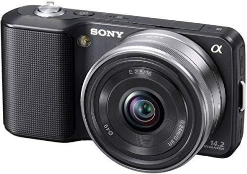 【中古】ソニー SONY ミラーレス一眼α NEX-3 薄型広角レンズキット ブラック NEX-3A/B