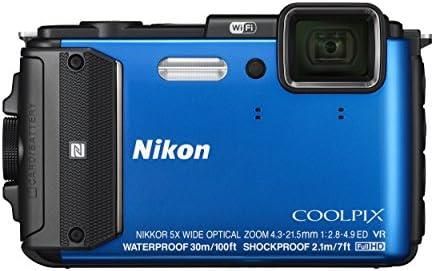 【中古】Nikon デジタルカメラ COOLPIX AW130 ブルー