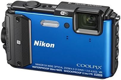 【中古】Nikon デジタルカメラ COOLPIX AW130 ブルー