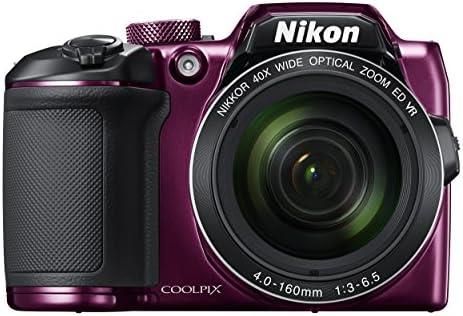 【5/23~5/27限定 最大4,000円OFF 5/25限定で最大P3倍】【中古】Nikon デジタルカメラ COOLPIX B500 光学40倍ズーム 1602万画素 単三電池 プラム B500PU