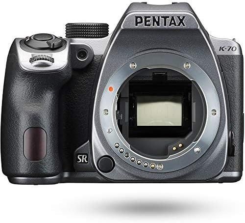 PENTAX K-70 ボディ シルバー デジタル一眼レフカメラ 超高感度 2424万画素APS-C センサー アウトドアに最適 全天候型 一眼レフ 4.5段ボディ内手振れ補正搭載 明るく見やすいガラスペンタプリズム採用の視野率100%光学ファインダー搭載 バリアングルモニター 16983