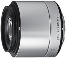 【中古】SIGMA 単焦点望遠レンズ Art 60mm F2.8 DN シルバー ソニーE用 929787