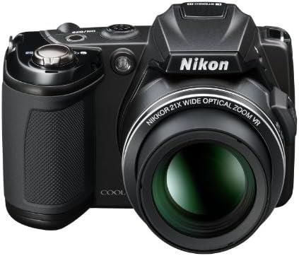 【中古】NikonデジタルカメラCOOLPIX L120 ブラック L120 1410万画素 広角25mm 光学21倍 3型液晶 単3電池対応