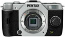 【5/23~27限定!最大4,000円OFF&5/25限定で最大P3倍】【中古】PENTAX ミラーレス一眼 Q7 ボディ シルバー Q7 SILVER BODY KIT 11511(2)