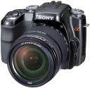 【中古】ソニー SONY デジタル一眼レフ α100高倍率ズームレンズキット DSLR-A100H ブラック