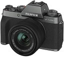 【7/4~11限定!最大4,000円OFF&7/5,7/10限定で最大P3倍】【中古】FUJIFILM ミラーレス一眼カメラ X-T200レンズキット ダークシルバー X-T200LK-DS