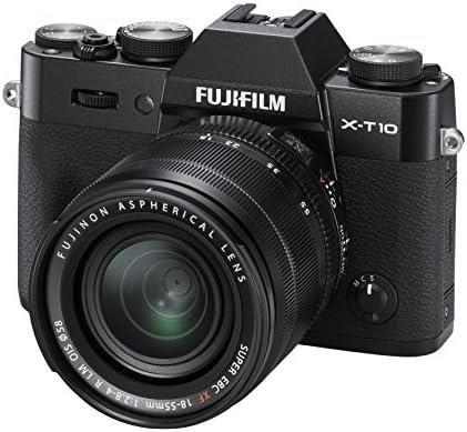 【7/4~11限定!最大4,000円OFF&7/5,7/10限定で最大P3倍】【中古】FUJIFILM ミラーレス一眼 X-T10 レンズキット ブラック X-T10LK-B