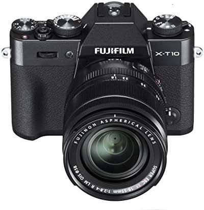 【7/4~11限定!最大4,000円OFF&7/5,7/10限定で最大P3倍】【中古】FUJIFILM ミラーレス一眼 X-T10 レンズキット ブラック X-T10LK-B