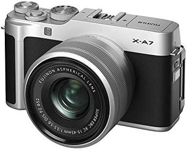 FUJIFILM ミラーレス一眼カメラ X-A7レンズキット シルバー X-A7LK-S