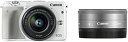 【4/24~4/27限定 最大4,000円OFF 3/25限定で最大P3倍】【中古】Canon ミラーレス一眼カメラ EOS M3 ダブルレンズキット(ホワイト) EF-M15-45mm F3.5-6.3 IS STM EF-M22mm F2 STM 付属 EOSM3WH-WLK2