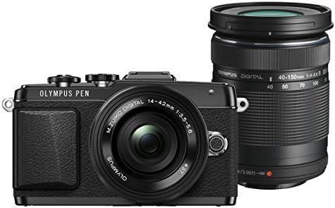 【5/9~5/16限定!最大4,000円OFF&5/10, 5/15限定で最大P3倍】【中古】OLYMPUS PEN E-PL7 EZダブルズームキット ブラック ミラーレス一眼 E-PL7 EZ DZKIT BLK