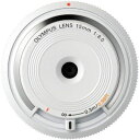 【5/9~16限定!最大4,000円OFF&5/5,5/10限定で最大P3倍】【中古】OLYMPUS ボディキャップレンズ マイクロフォーサーズ用 ホワイト B...